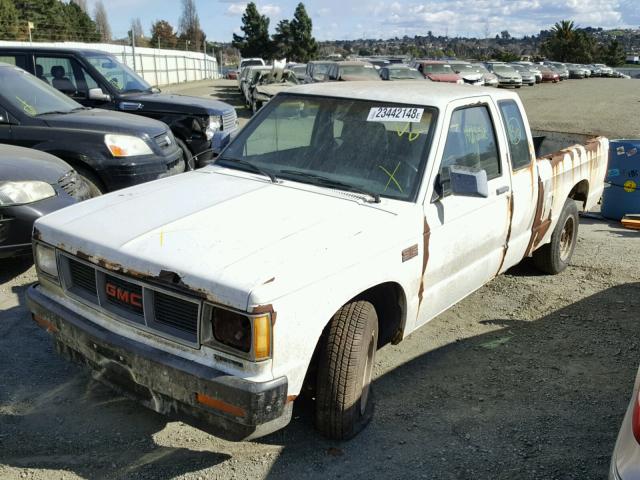 1GTCS14E8G8511888 - 1986 GMC S TRUCK S1 WHITE photo 2