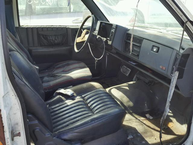 1GTCS14E8G8511888 - 1986 GMC S TRUCK S1 WHITE photo 5