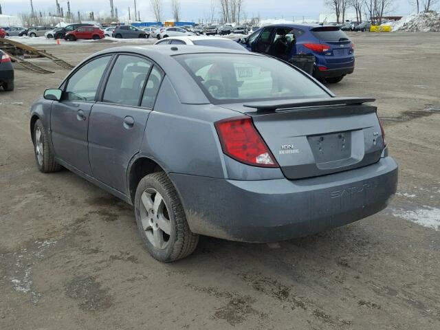 1G8AK55B87Z178079 - 2007 SATURN ION LEVEL GRAY photo 3