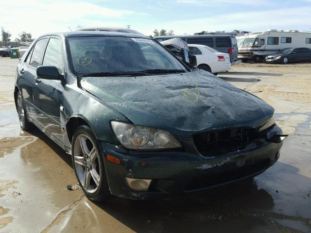 JTHBD182710025874 - 2001 LEXUS IS 300 GREEN photo 1