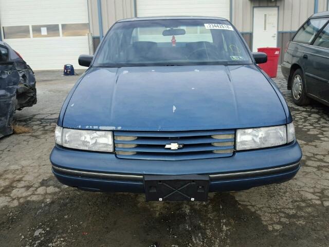 2G1WL54TXM1101939 - 1991 CHEVROLET LUMINA BLUE photo 10