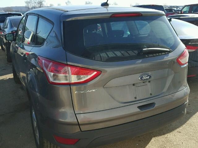 1FMCU0F73EUE08123 - 2014 FORD ESCAPE S GRAY photo 3