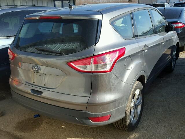 1FMCU0F73EUE08123 - 2014 FORD ESCAPE S GRAY photo 4