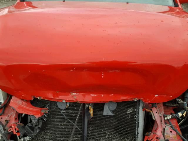 4T1CE30P78U762691 - 2008 TOYOTA CAMRY SOLA RED photo 7
