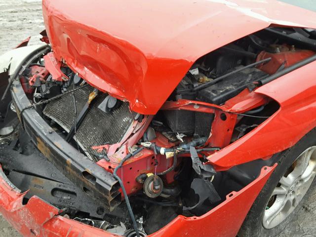 4T1CE30P78U762691 - 2008 TOYOTA CAMRY SOLA RED photo 9