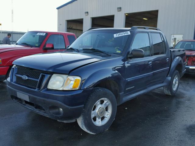 1FMZU77E62UD24793 - 2002 FORD EXPLORER S BLUE photo 2