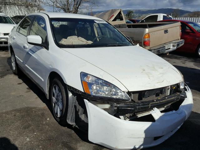 JHMCM56353C041855 - 2003 HONDA ACCORD LX WHITE photo 1