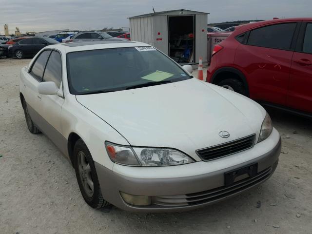 JT8BF28G9W0122982 - 1998 LEXUS ES 300 WHITE photo 1