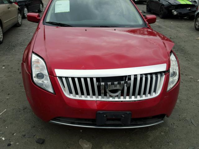 3MEHM0HA2AR665132 - 2010 MERCURY MILAN RED photo 9