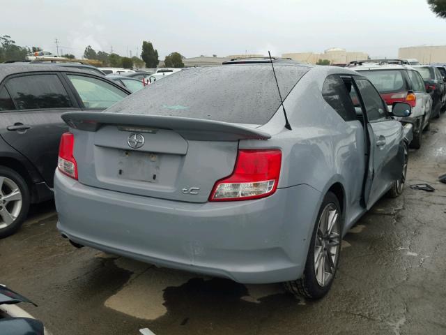 JTKJF5C70C3040390 - 2012 TOYOTA SCION TC GRAY photo 4