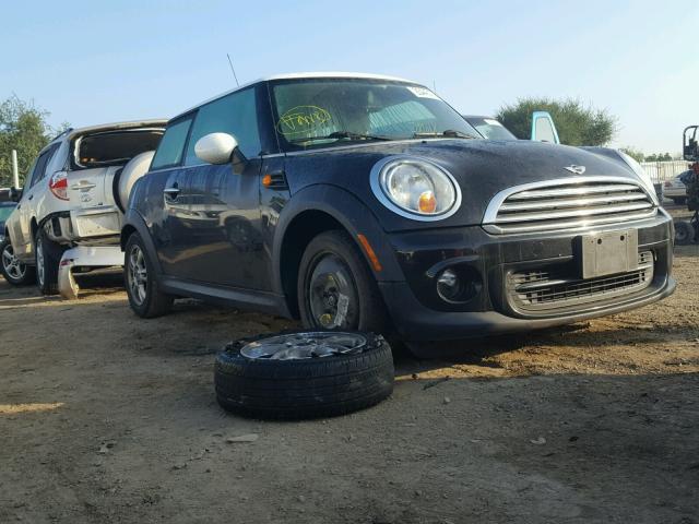 WMWSU3C57CT261454 - 2012 MINI COOPER BLACK photo 1