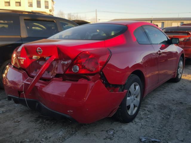 1N4AL24E88C160477 - 2008 NISSAN ALTIMA 2.5 RED photo 4