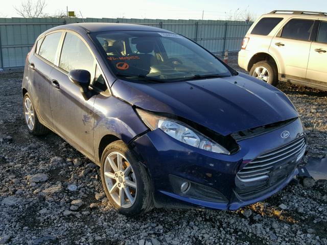 3FADP4EJ8GM164955 - 2016 FORD FIESTA SE BLUE photo 1