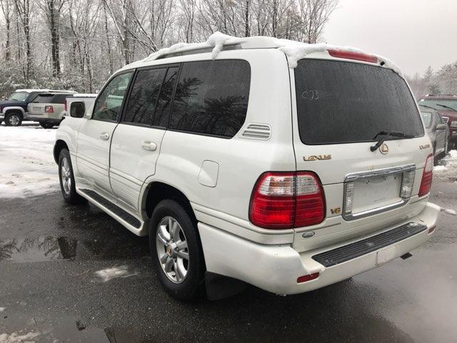 JTJHT00W154000228 - 2005 LEXUS LX 470 WHITE photo 5