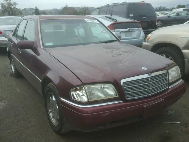 WDBHA28E9VF600448 - 1997 MERCEDES-BENZ C 280 MAROON photo 1