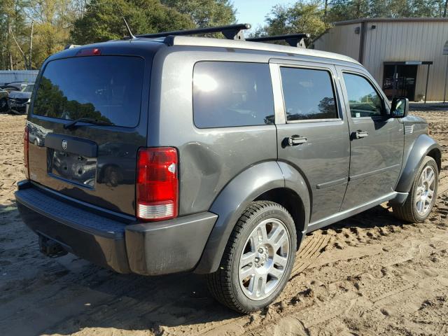 1D4PT4GKXBW511464 - 2011 DODGE NITRO HEAT GRAY photo 4