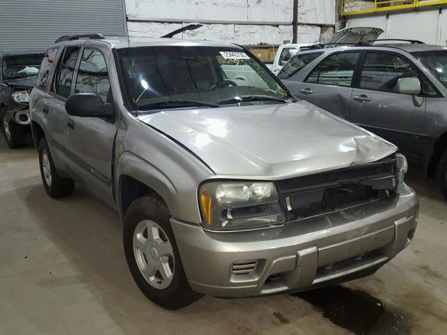 1GNDT13S232239576 - 2003 CHEVROLET TRAILBLAZE BEIGE photo 1