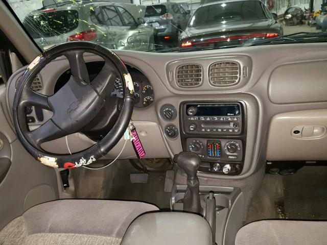 1GNDT13S232239576 - 2003 CHEVROLET TRAILBLAZE BEIGE photo 9