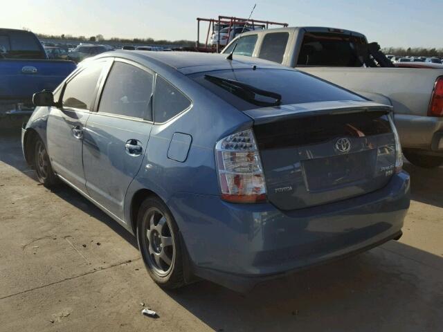 JTDKB20U677578025 - 2007 TOYOTA PRIUS BLUE photo 3