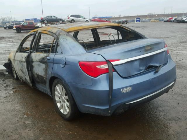 1C3BC1FB1BN625578 - 2011 CHRYSLER 200 TOURIN BLUE photo 3