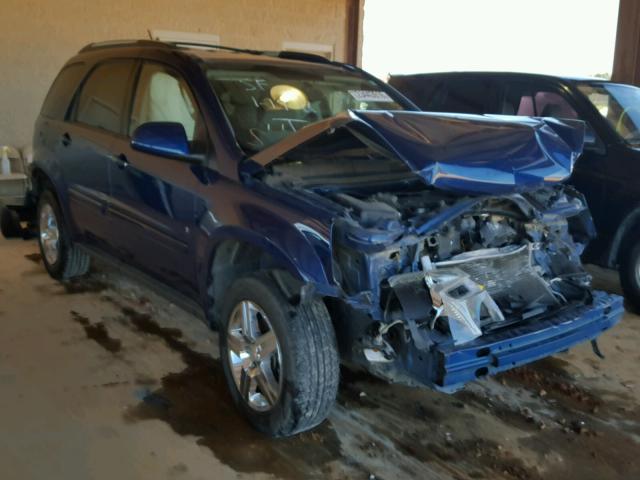 2CNDL33F396221327 - 2009 CHEVROLET EQUINOX LT BLUE photo 1