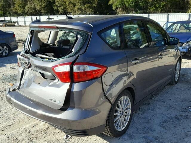 1FADP5AU0DL507065 - 2013 FORD C-MAX SE GRAY photo 4