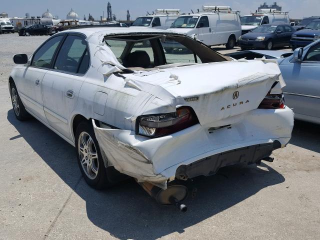 19UUA5662YA017848 - 2000 ACURA 3.2 TL WHITE photo 3