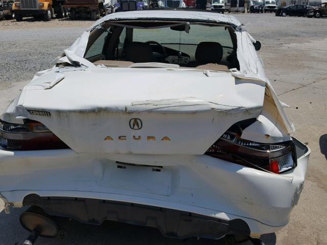 19UUA5662YA017848 - 2000 ACURA 3.2 TL WHITE photo 9