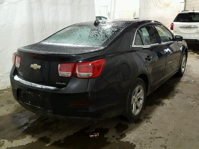 1G11B5SA3DF304498 - 2013 CHEVROLET MALIBU LS BLACK photo 4