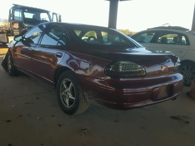 1G2WK52J22F223099 - 2002 PONTIAC GRAND PRIX RED photo 3