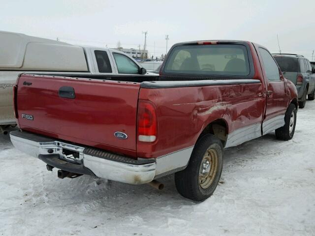 2FTRF17W53CA65266 - 2003 FORD F150 ORANGE photo 4