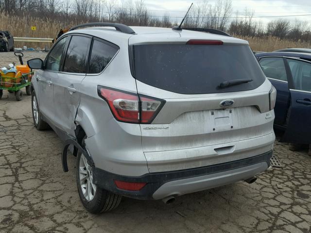 1FMCU0GD7HUC63936 - 2017 FORD ESCAPE SE SILVER photo 3