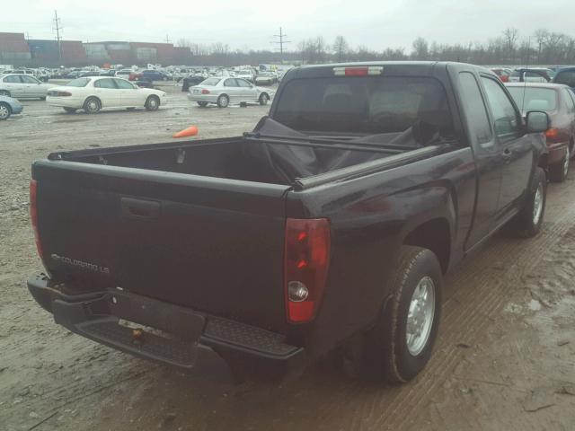 1GCCS199688156930 - 2008 CHEVROLET COLORADO BLACK photo 4