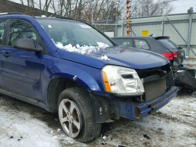 2CNDL23F976019468 - 2007 CHEVROLET EQUINOX LS BLUE photo 9