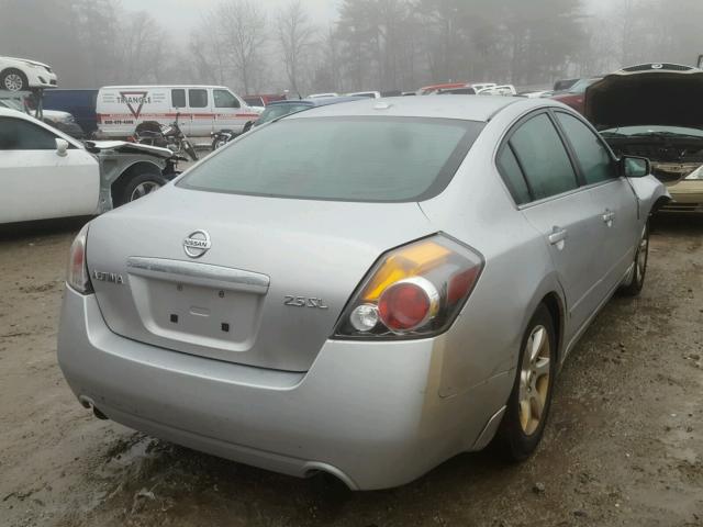 1N4AL21E07N401116 - 2007 NISSAN ALTIMA 2.5 SILVER photo 4