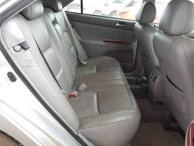 4T1BF32K74U581255 - 2004 TOYOTA CAMRY LE ვერცხლისფერი ფოტო 6