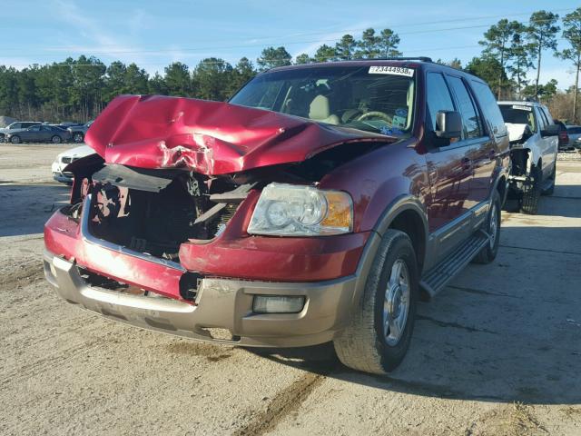 1FMPU17L84LA67230 - 2004 FORD EXPEDITION RED photo 2