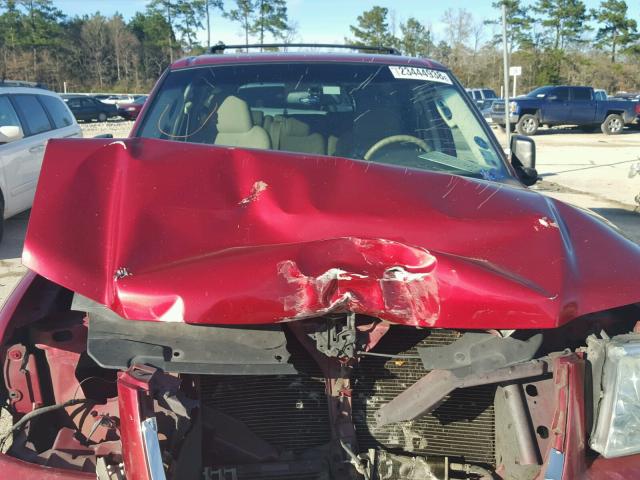 1FMPU17L84LA67230 - 2004 FORD EXPEDITION RED photo 7