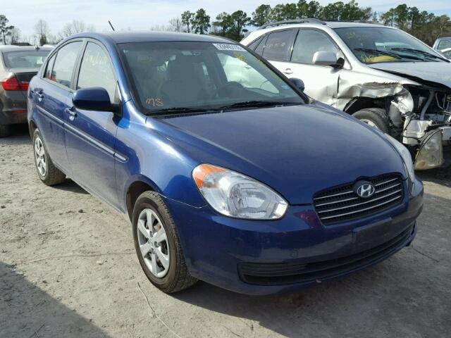 KMHCN4AC4AU483755 - 2010 HYUNDAI ACCENT GLS BLUE photo 1