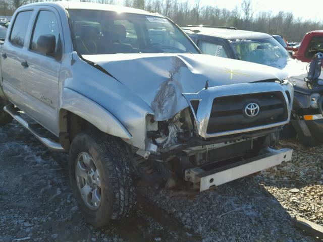 3TMJU62N47M036690 - 2007 TOYOTA TACOMA DOU SILVER photo 9