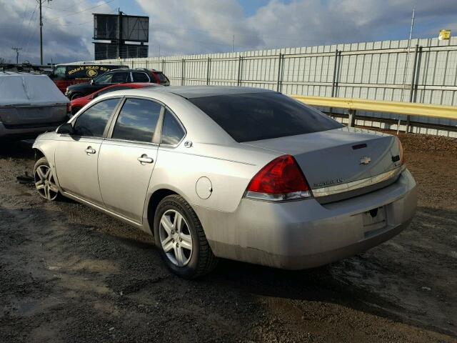 2G1WB58K981280808 - 2008 CHEVROLET IMPALA LS SILVER photo 3