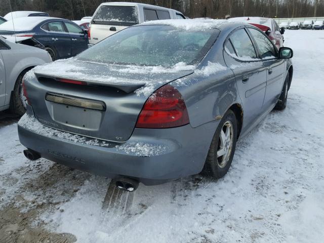 2G2WP522841258959 - 2004 PONTIAC GRAND PRIX SILVER photo 4