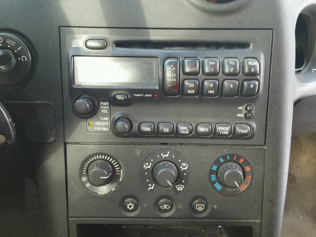 2G2WP522841258959 - 2004 PONTIAC GRAND PRIX SILVER photo 9