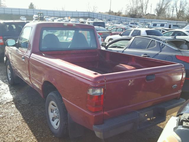 1FTYR10D11PB12526 - 2001 FORD RANGER RED photo 6