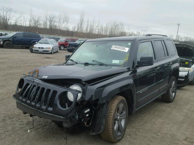 1C4NJRFB2FD270381 - 2015 JEEP PATRIOT LA BLACK photo 2