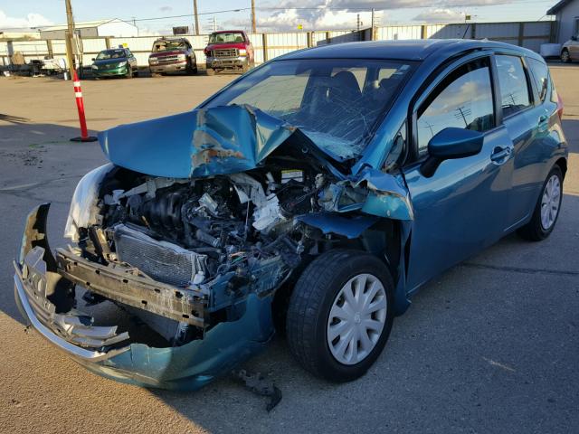 3N1CE2CPXFL371345 - 2015 NISSAN VERSA NOTE BLUE photo 2