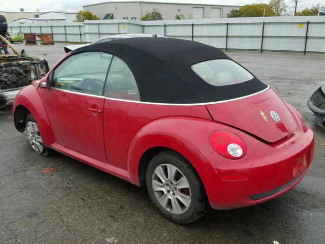 3VWRG31Y76M319696 - 2006 VOLKSWAGEN NEW BEETLE RED photo 3