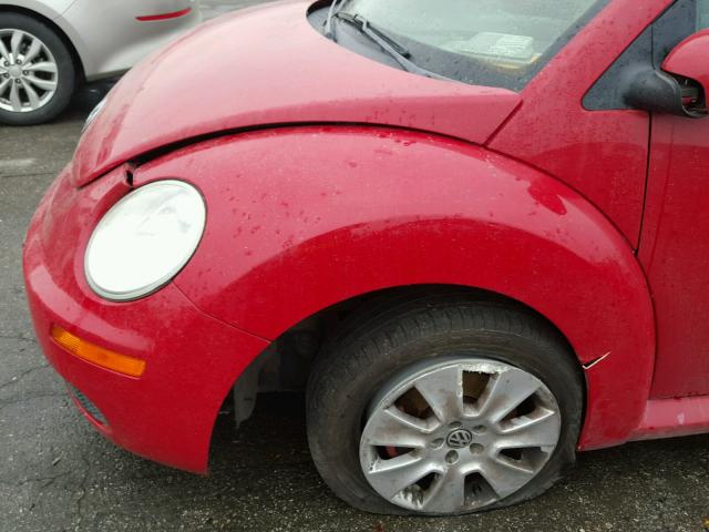 3VWRG31Y76M319696 - 2006 VOLKSWAGEN NEW BEETLE 红色 照片 9