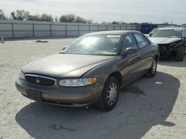 2G4WS52J141254474 - 2004 BUICK CENTURY CU BROWN photo 2