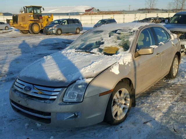 3FAHP08ZX7R230467 - 2007 FORD FUSION SEL TAN photo 2